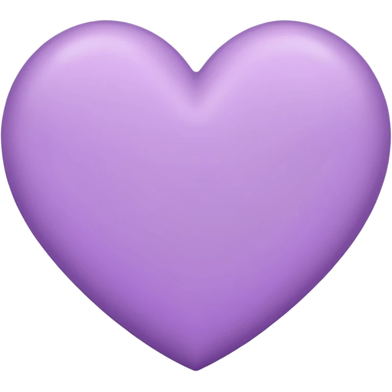 light purple heart. emoji