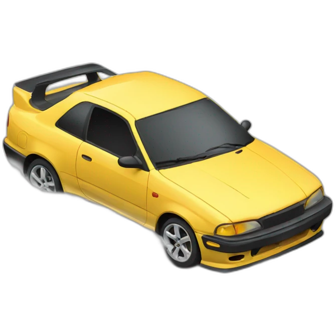 drifting car emoji