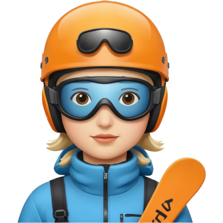 skiing emoji