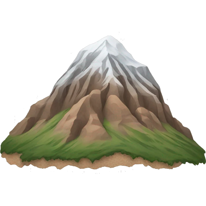 Utah mountain emoji