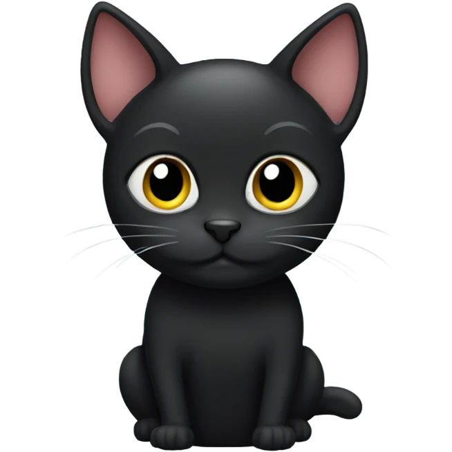 Black cat emoji