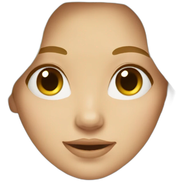 Wavy long blonde hair girl emoji