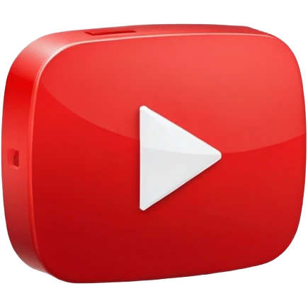 YouTube play button emoji