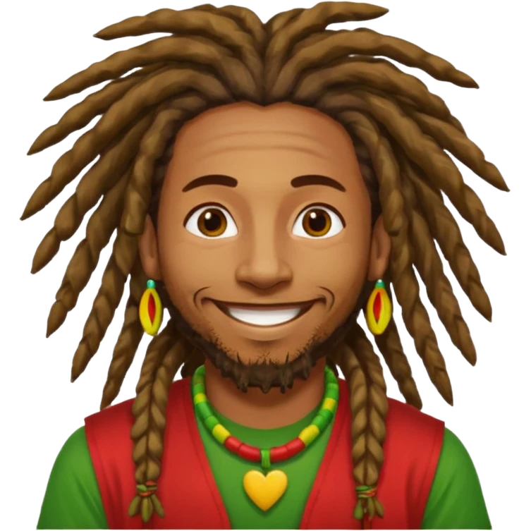 A rasta man bigging up di whole world 🎯🌍👊🏾👊🏻👊🏿🌍🎯 reggae vibes 🎶, love and unity ✨💛💚❤️, every nation stand strong 🇯🇲🌐  emoji