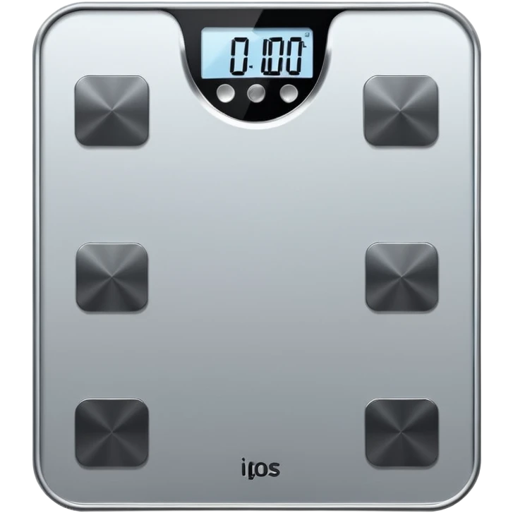 Digital weight scale emoji