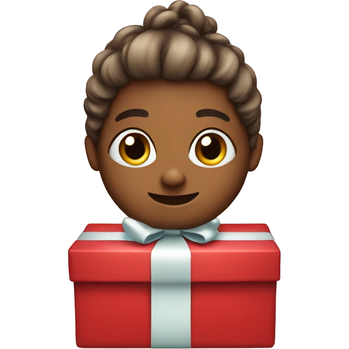 cute christmas present  emoji