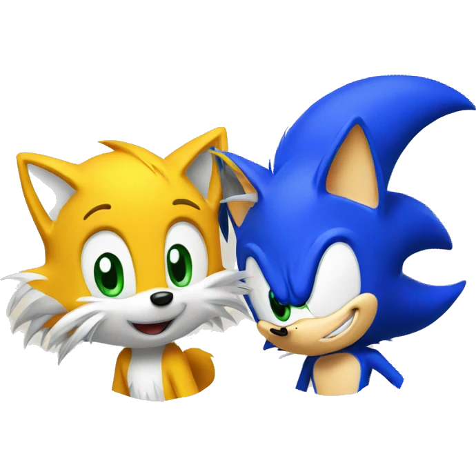 tails and sonic emoji