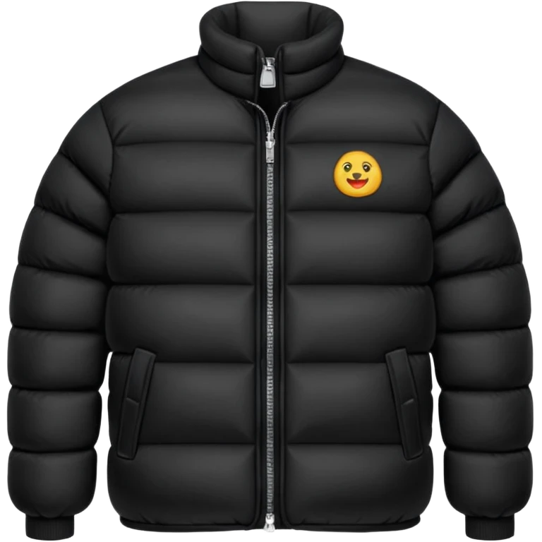 black puffer emoji