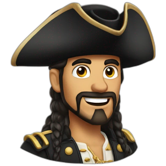 Piratas del caribe emoji