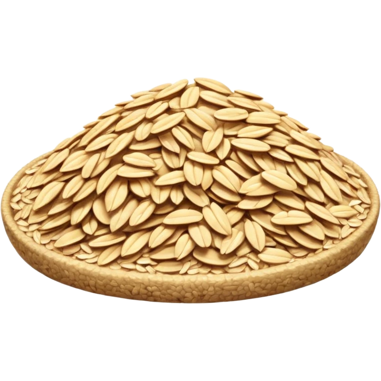 a bunch of oats emoji