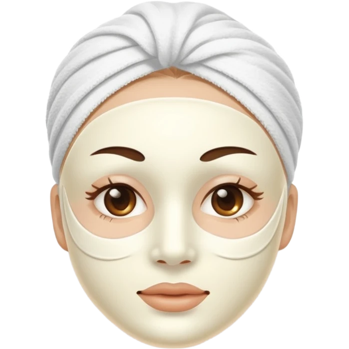 Spa mask emoji