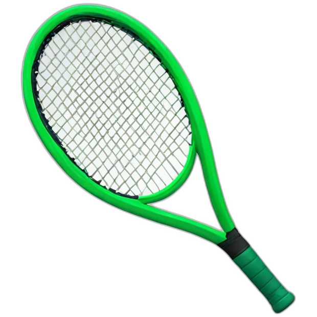 Tennis racket Wilson green emoji