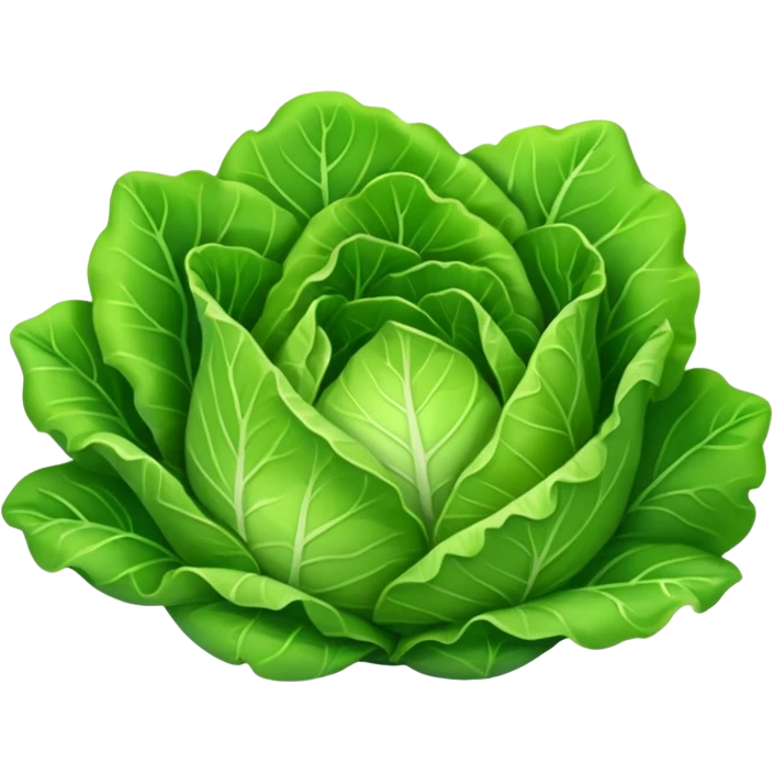 green lettuce emoji