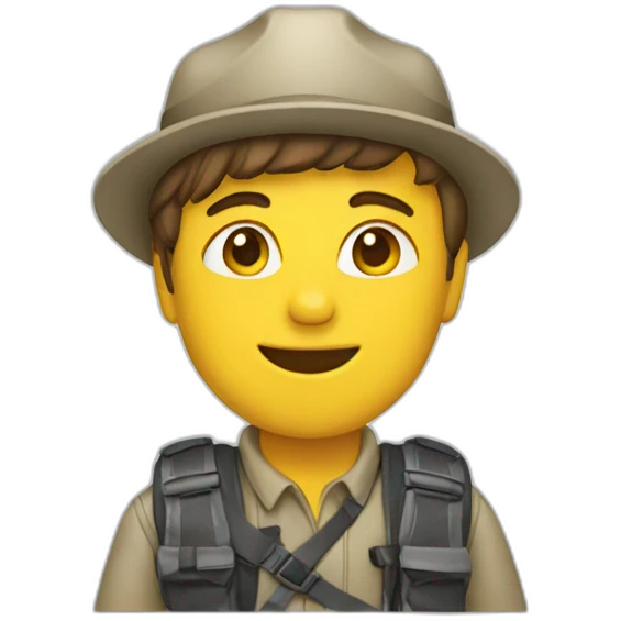 Excursionista emoji