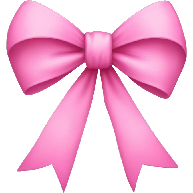 bow pink emoji