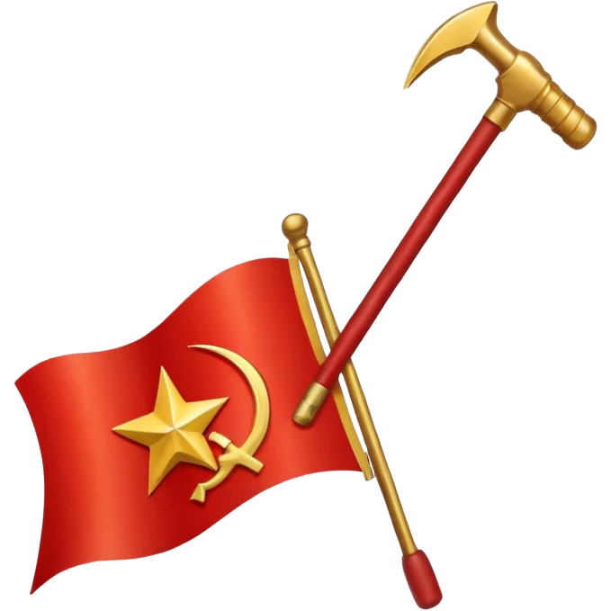 Soviet union flag for Android  emoji