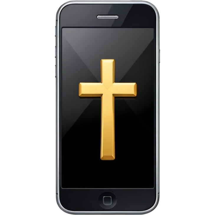 Un movil pero con una cruz por encima emoji