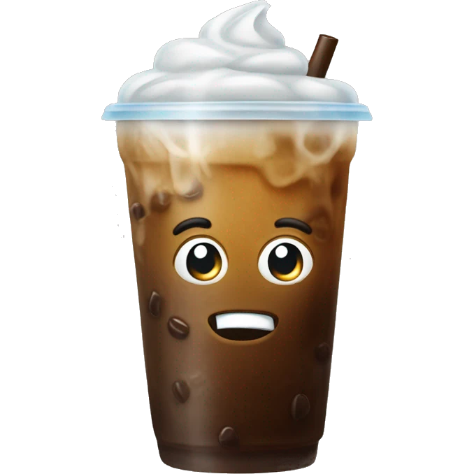 iced coffe emoji