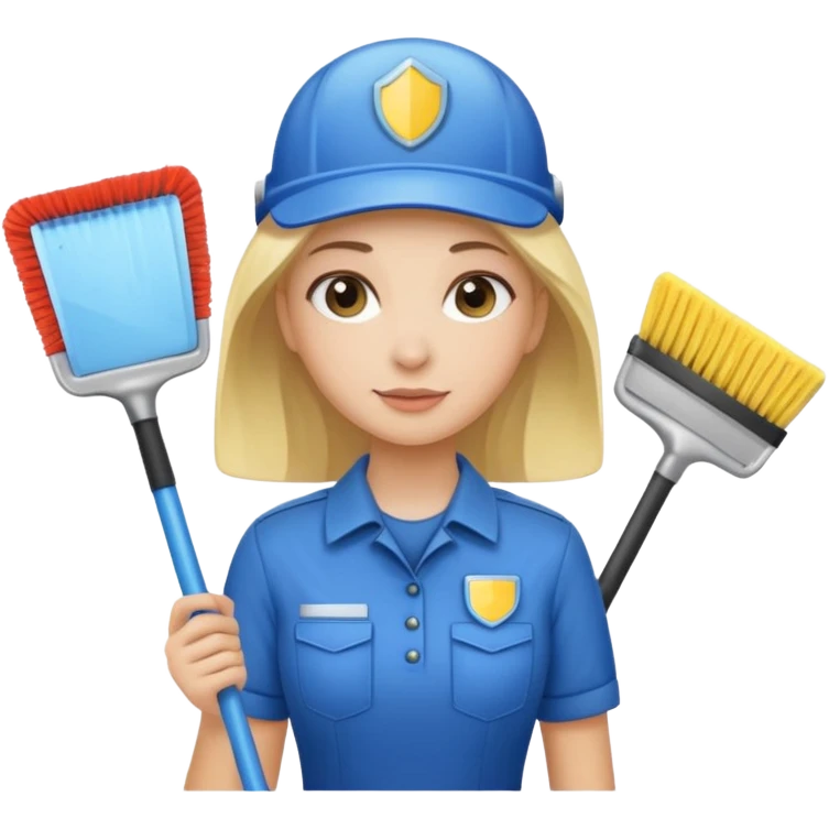 Window Cleaner woman  emoji
