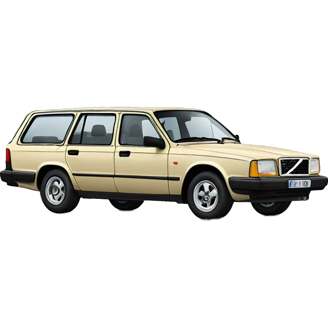 Old Volvo 765 emoji