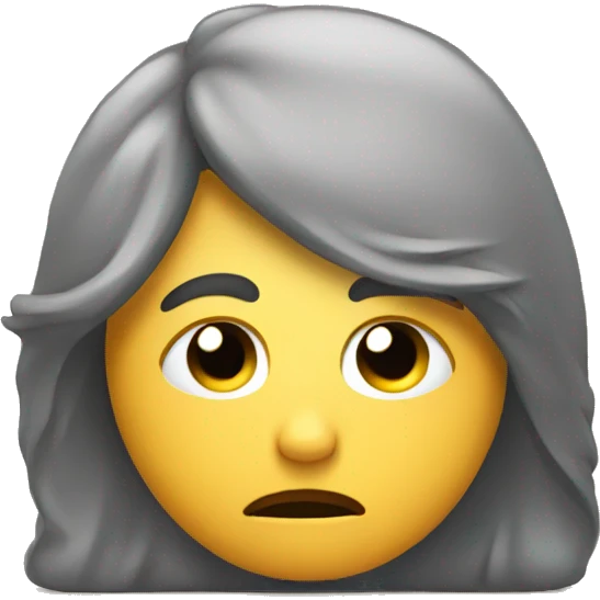 Emoji laying down tired emoji