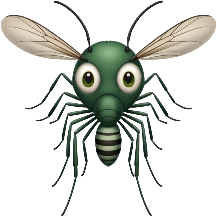 Mean mosquito  emoji