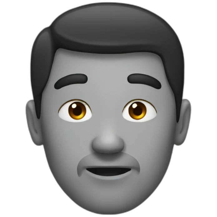 man-bleeding-nose-dark-hair emoji