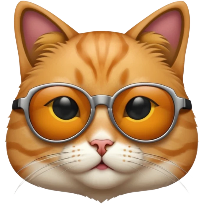 Cat wearing sunglasses emoji
