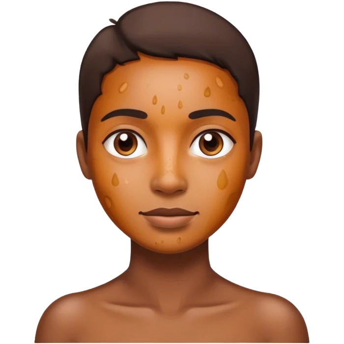 Hyper pigmentation  emoji