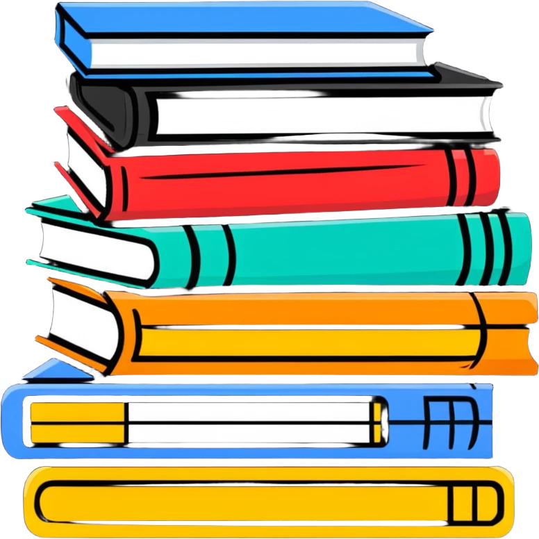 stack of books emoji