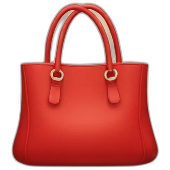 Red bag emoji