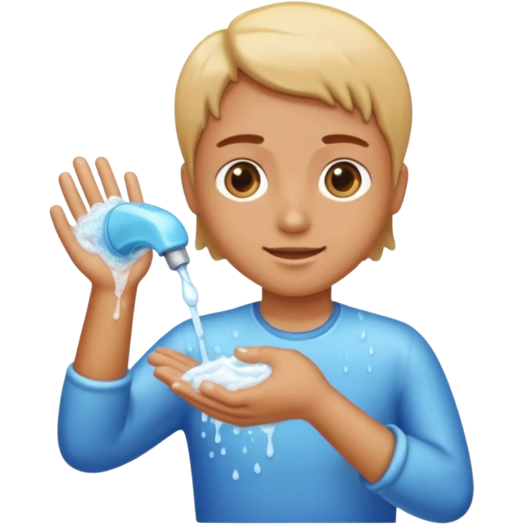 洗"手" emoji