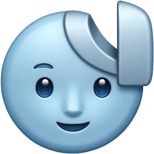iron blue pastel emoji