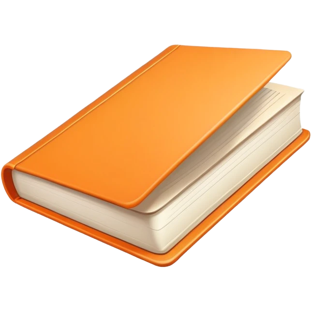 Light orange book emoji