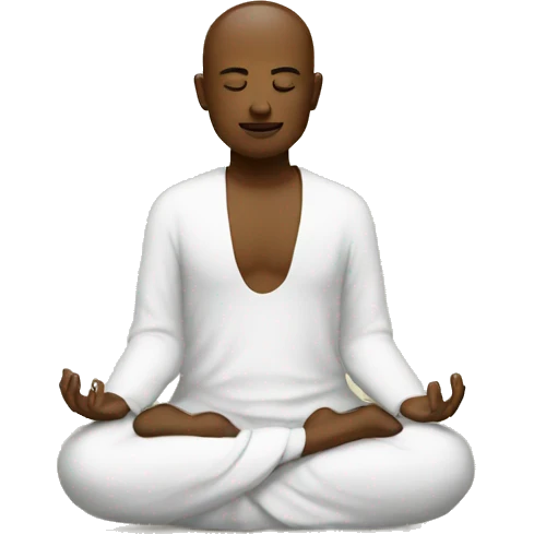 Meditation  emoji