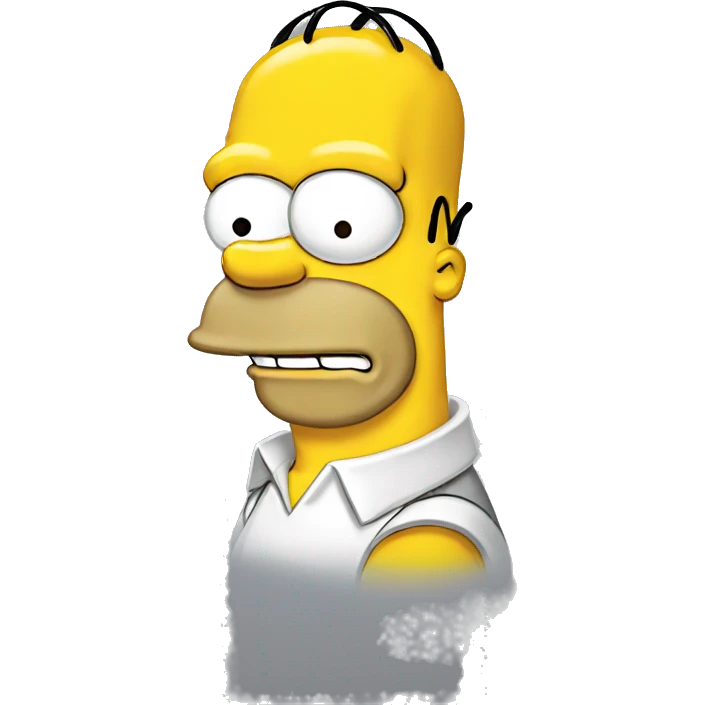 Homer simpson emoji