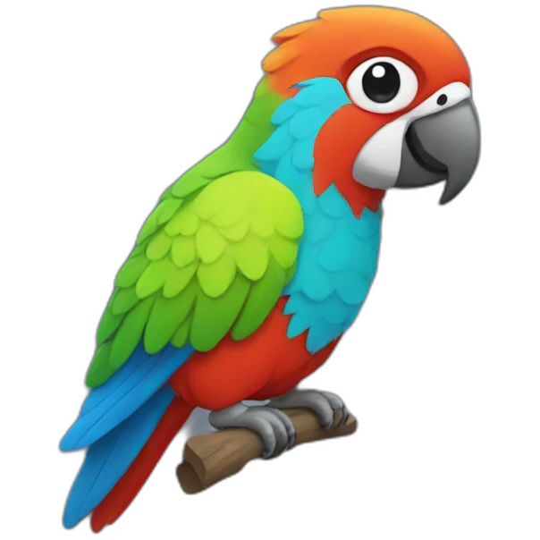 Little parrot emoji