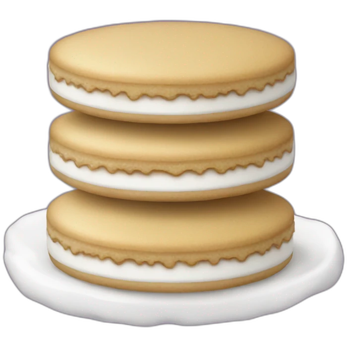 white alfajor emoji
