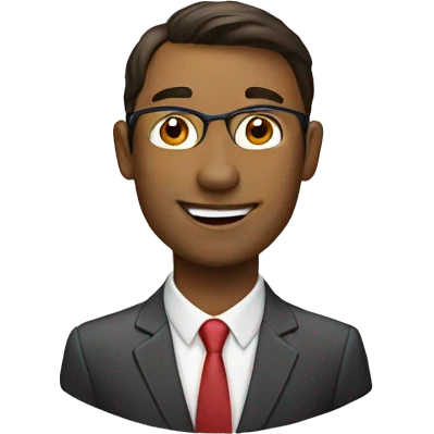 Real estate agent emoji