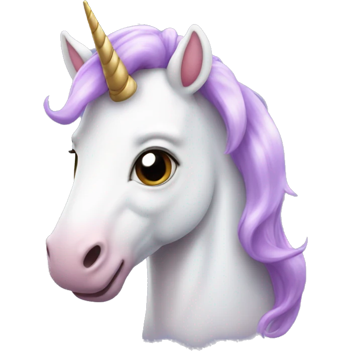 drooling unicorn with heart eyes  emoji