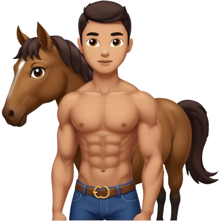 PHILIPPINE MYTHICAL Centaur (half man half horse) BUT runway classy emoji