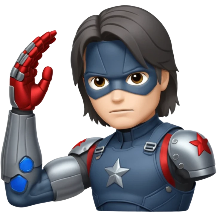 Звезда Зимнего Солдата emoji