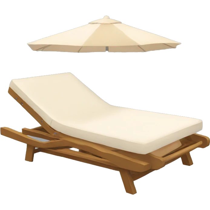 sun bed emoji