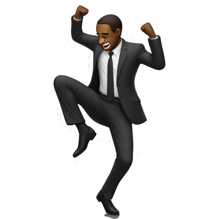 Man Dancing With suit emoji