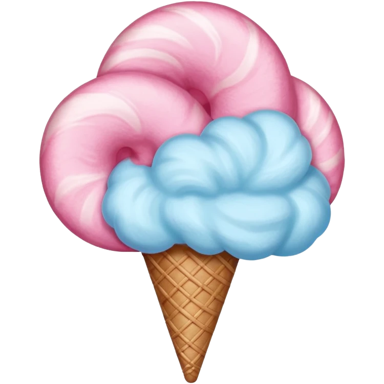 Cotton candy emoji