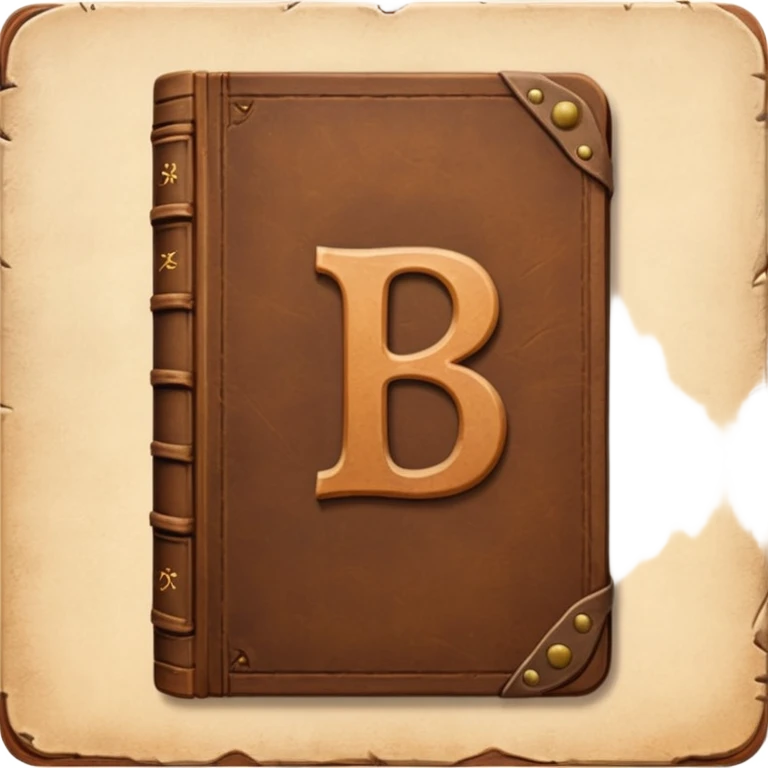 a book with "B1" on its cover emoji
