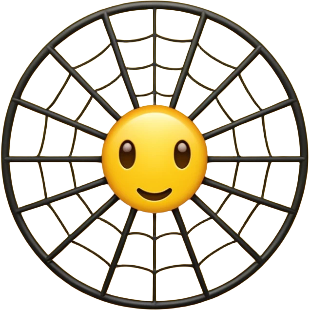 yellow web emoji
