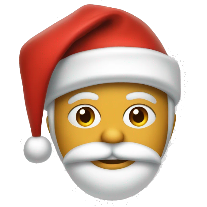 Santa’s hat emoji