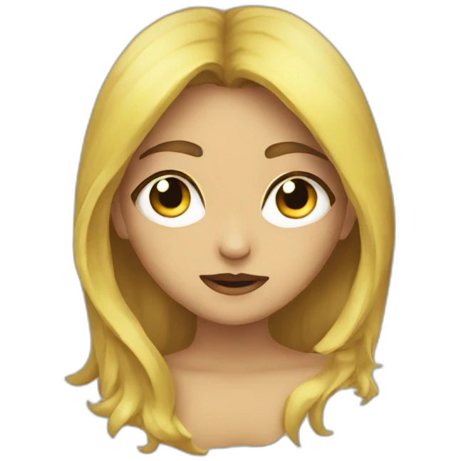 Luna guiñando un ojo emoji