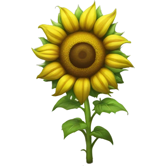 sunflower from plants vs zombies emoji
